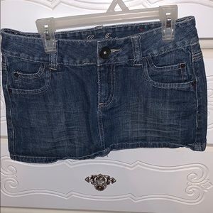 Denim skirt